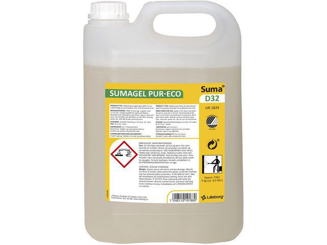 BildeRengjøring Suma Gel Pure-Eco D32 (3 stk)