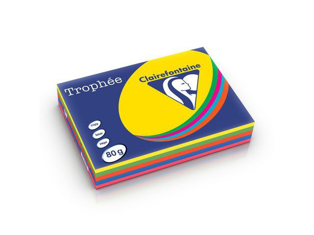 BildeKopipapir Trophee I. A4 80G 5 Frg (500 ark)