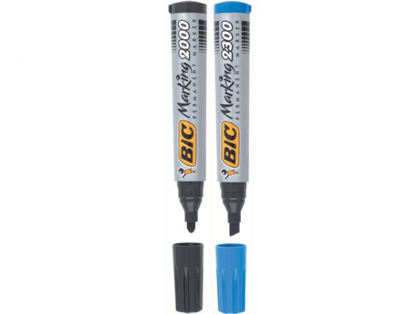 Merkepenn Bic Marking 2000 Asssort (4 stk)