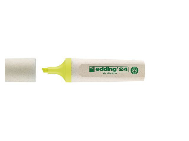 BildeTekstmarker Edding 24 Ecoline Gul (10 stk)