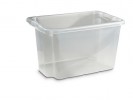 Oppbevaringsboks 55L Transparent Plast