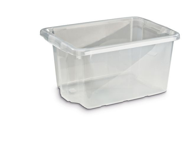 BildeOppbevaringsboks 33L Transparent Plast