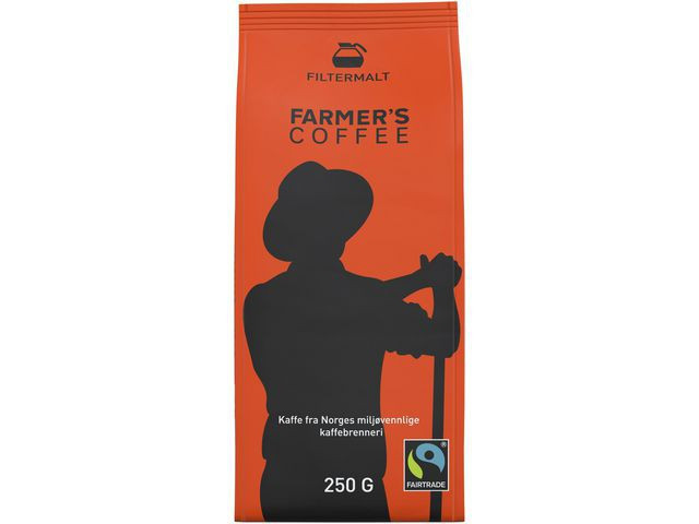 BildeKaffe Farmers Fairtrade Filtermalt 250G (12 poser)