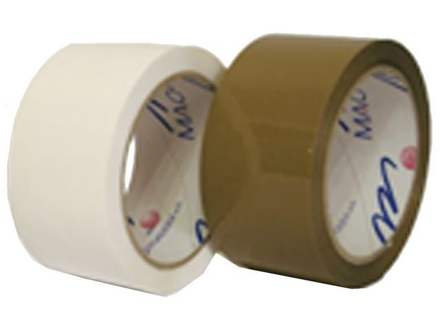 BildeEmballasjetape Pp 50Mmx66M Brun (6 ruller)