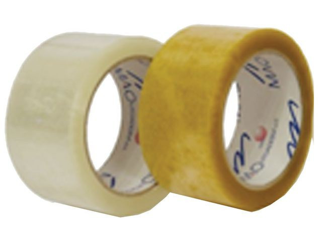 BildeEmballasjetape Pp 50Mmx66M Klar (6 ruller)
