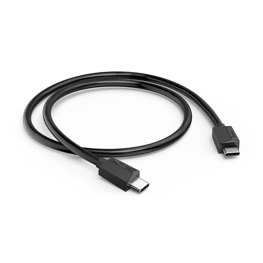 HAMA Cable USB-C USB 3.2 Gen2 10 Gbit/s 100W 2.0m Black