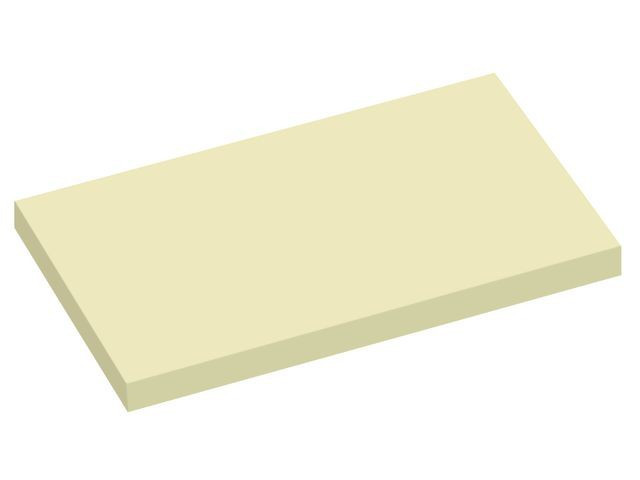 BildeNotatblokk Info 75X125Mm Gul (12 stk)