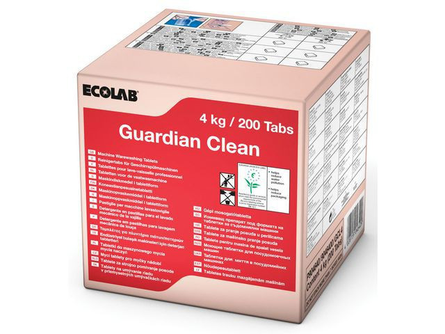 BildeMaskinoppvask Ecolab Guardian Tabl. 4Kg