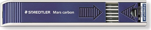 BildeSTAEDTLER Reservestifter Mars Carbon 2 mm HB (12 stifter)