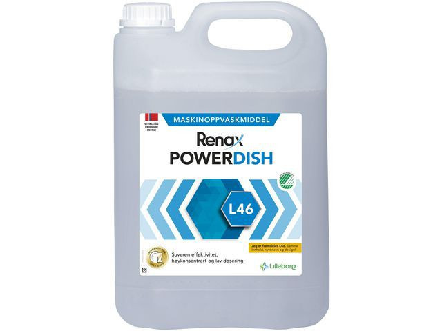 BildeMaskinoppvask Renax Powerdish L46 6,1Kg (3 stk)