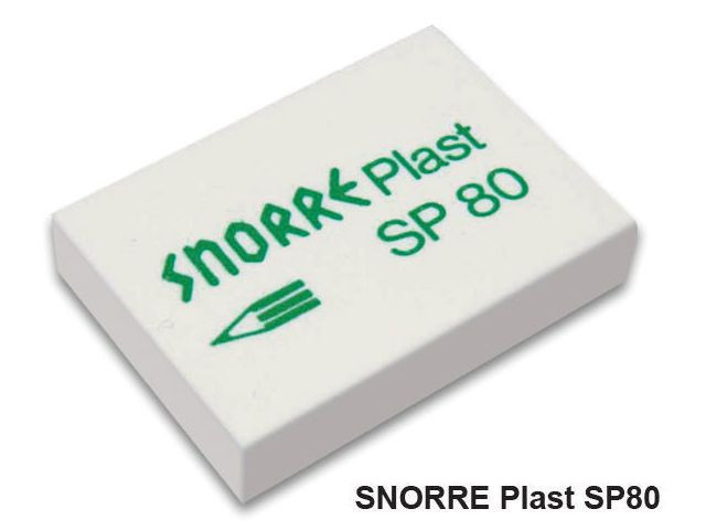 BildeViskelær Snorre Plast Sp80 (80 stk)