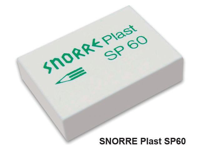 BildeViskelær Snorre Plast Sp60 (60 stk)