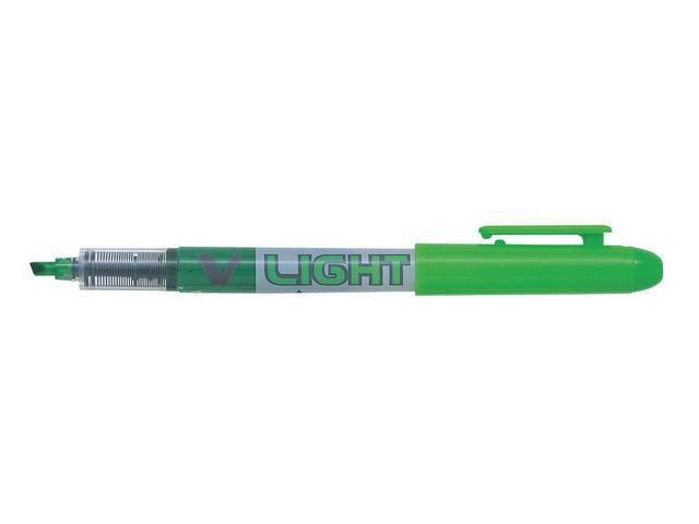 BildeTekstmarker Pilot V Liquid Light Grønn (12 stk)