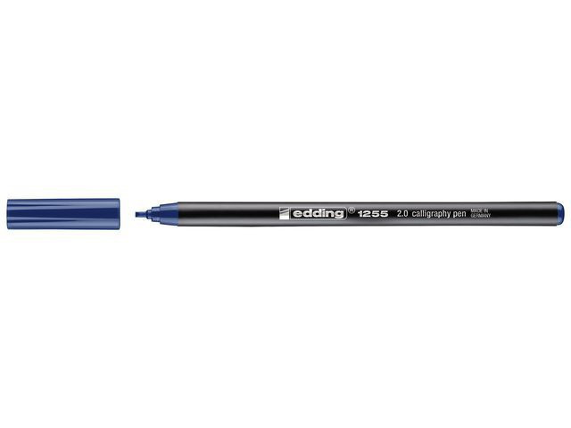 BildeKalligrafipenn Edding 1255 Sort (3 stk)