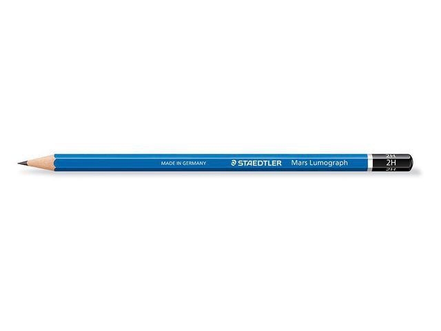 BildeBlyant Staedtler Lumograph 2H (12 stk)
