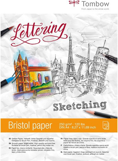 BildeTOMBOW Tegneblokk Bristol A4