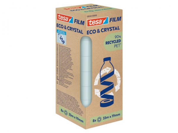 Tape Tesa Resirkulert 19Mmx33M (8 stk)