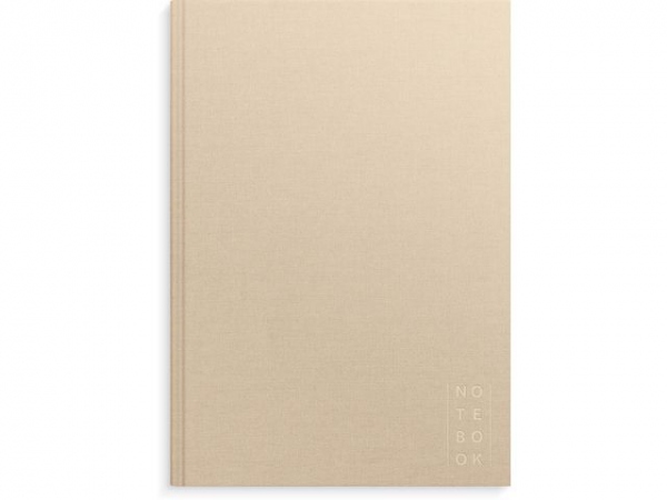 Skrivebok Burde A4 Linjer Beige