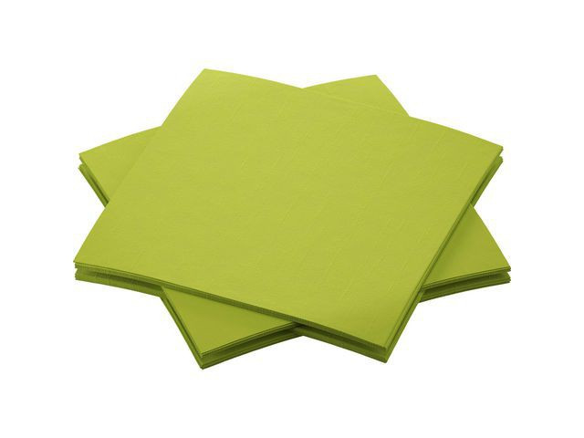 BildeServiett Dunisoft 20Cm Kiwi (180 stk/pk, 16 pakker)
