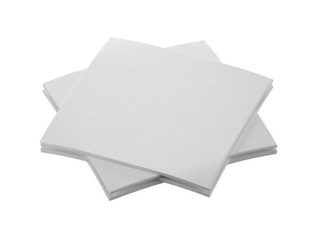 BildeServiett Dunisoft 20Cm Hvit (180 stk/pk, 16 pakker)
