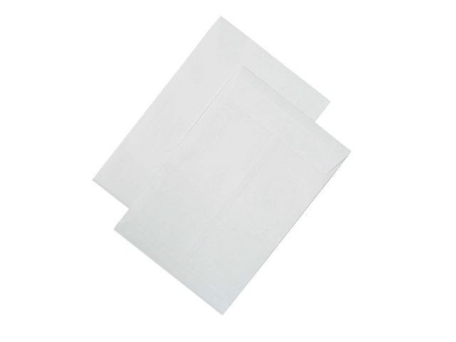 BildePrøvepose 250X353X40Mm Hvit 140G (250 stk)