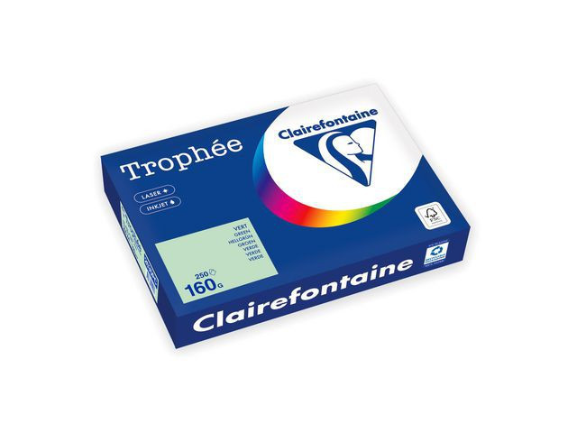 BildeKopipapir Trophee A4 160G Grønn (250 ark)