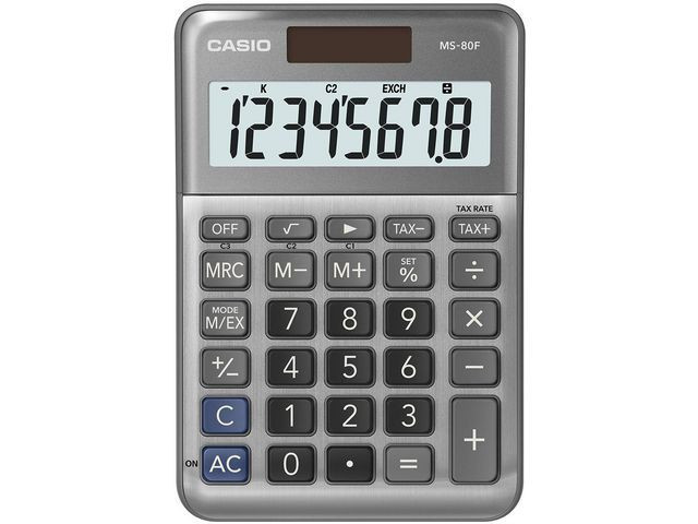 BildeBordregner Casio Ms-80F Sølv