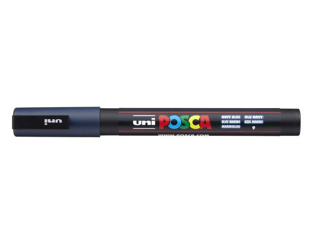 BildePaintmarker Uni Posca Pc-3M Marineblå