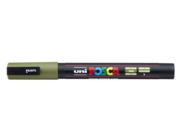 BildePaintmarker Uni Posca Pc-3M Khaki Grønn