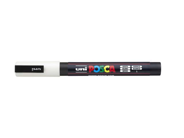 BildePaintmarker Uni Posca Pc-3M Hvit