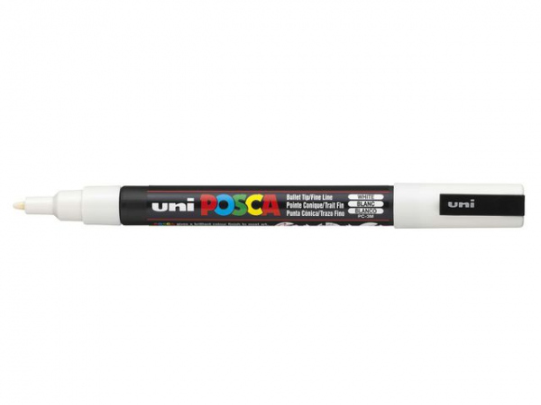 Paintmarker Uni Posca Pc-3M Hvit