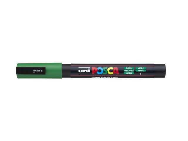 BildePaintmarker Uni Posca Pc-3M Grønn