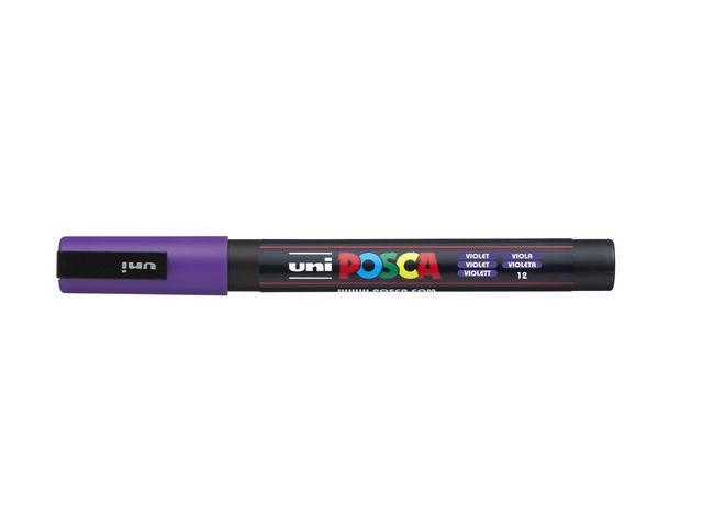 BildePaintmarker Uni Posca Pc-3M Fiolett