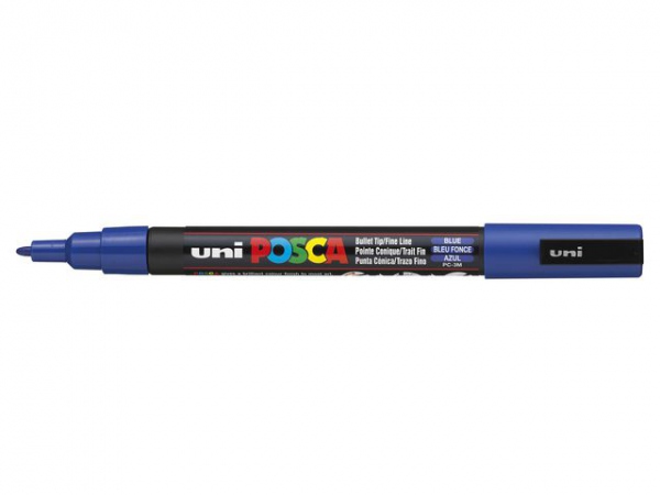 Paintmarker Uni Posca Pc-3M Blå