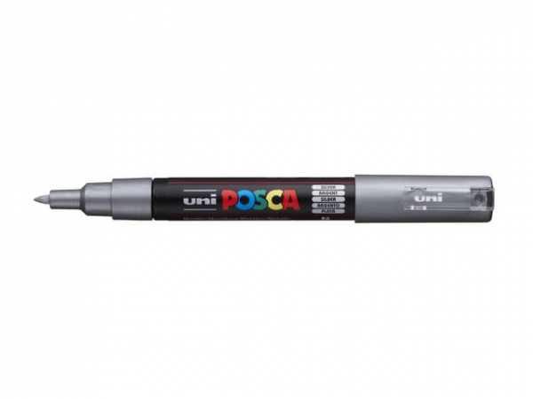 Paintmarker Uni Posca Pc-1M Sølv