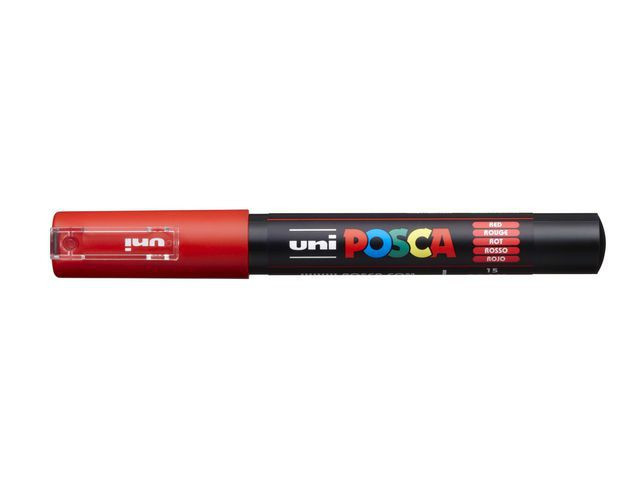 BildePaintmarker Uni Posca Pc-1M Rød