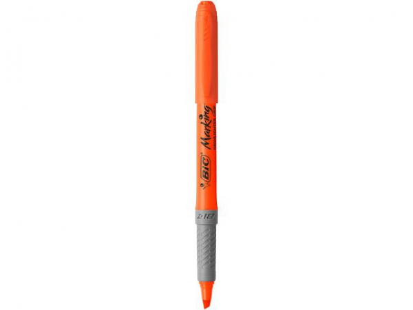 Tekstmarker Bic Grip Orange (12 stk)