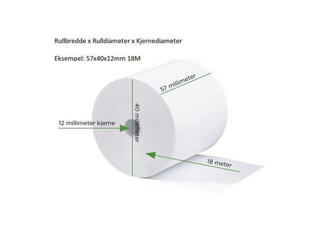 BildeTermorull Bpa-Fri 57Xø30X8 48G 10M (20 stk)