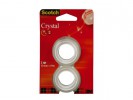 Tape Scotch Crystal 12Mmx10M Refill (2 s...