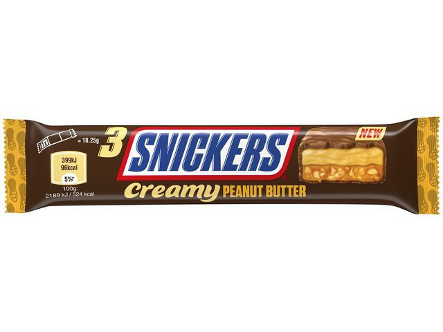 BildeSjokolade Snickers Creamy Peanutbutter (32 stk)