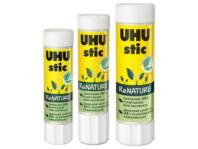 BildeLimstift Uhu Renature 40G (12 stk)