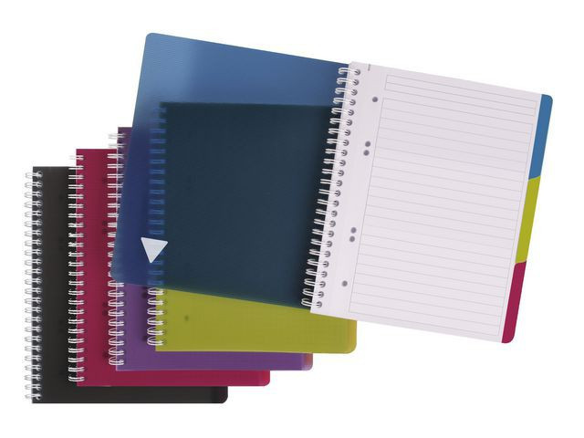 BildeNotatbok Clairefontaine A5+ Pp Inde Lin (5 stk)