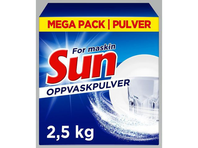 BildeMaskinoppvask Sun Pulver 2,5Kg