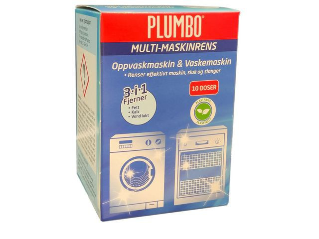 BildeMaskinrens Plumbo Multi Pulver Poser (10 stk)