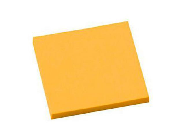 BildeNotatblokk Info 75X75 Neon Orange (12 stk)