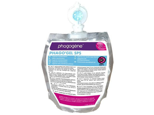 BildeHånddesinfeksjon Phagogène Gel 0,8L (4 stk)