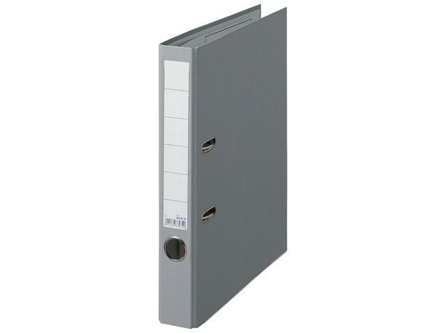 BildeSmalordner A4 50Mm M/Skinne Grå (10 stk)