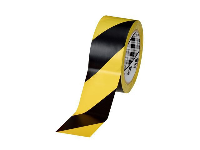 BildeVarseltape 3M 766 Gul/Sort