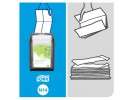 Serviettdispenser Tork N14 Bord Sort
