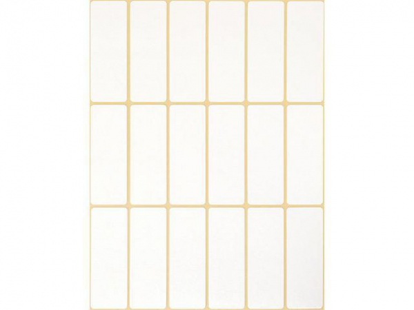Etikett Avery Manuell 19X50Mm Hvit (486 stk)